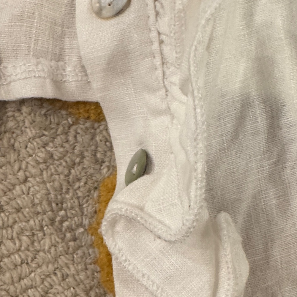 Moschino White Ruffled Blouse - Picture 7 of 10